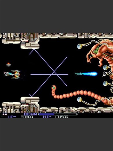 1987 [Short] アールタイプ / R-Type (1面) #アールタイプ #RType #IREM