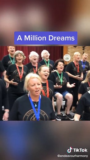 Impressive Choir Singing 'A Million Dreams' Acapella Cover