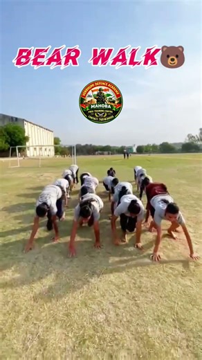 The lionesses of Veer Bhoomi Defence Academy Mahoba did the 5 Animal Challenge 🔥😱