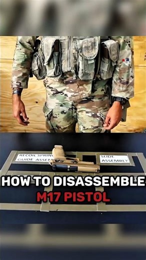 How To Disassemble M17 Pistol