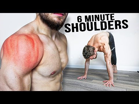 6 MIN Quick SHOULDERS Workout At Home (NO EQUIPMENT)