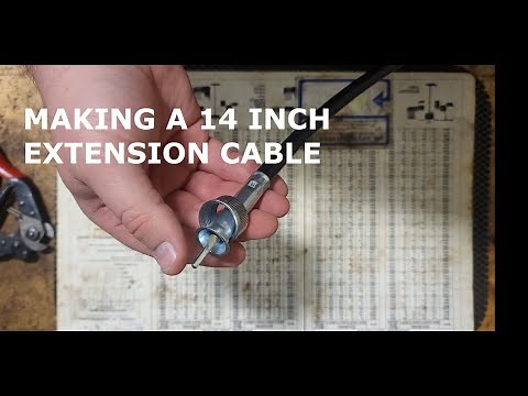 Making a 14 Inch Speedometer Extension Cable
