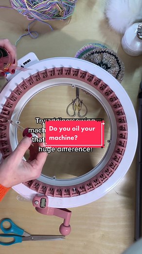Knitting Machine Maintenance: Using Sewing Machine Oil for Smooth Operation
