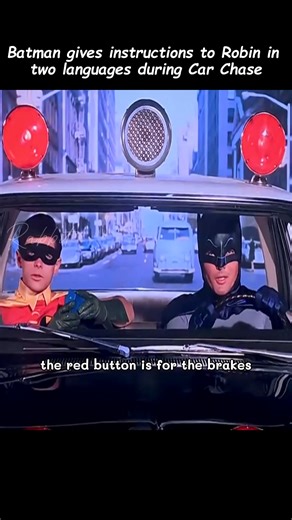 295K views · 4.6K reactions | Batman gives instructions to Robin in two languages during Car Chase. #batman66 #batmanandrobin #batman #adamwest #americantvshow | Rory Mcclain | Facebook