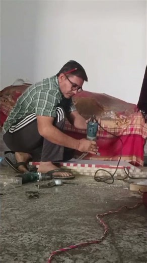 hinges installation of wardrobe windows in progress #woodworking #woodenalmari #woodenalmari