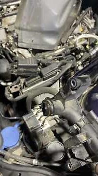 2014 Benz E350 coolant temperature sensor replacement