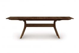 Audrey Extension Tables with easystow extension and leaf storage in Walnut