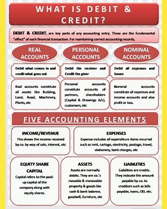 What is Debit and Credit #accounting #debit #credit #virals #reelsfb | Study Point