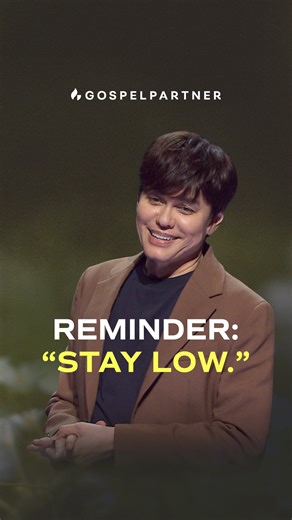 Joseph Prince on Instagram: "God’s way to promotion… is humility. 🌿 It may feel counterintuitive, my friend. But when you choose to be humble and lean on His favor, you’re in the perfect posture for Him to lift you up in His time. 💜 #gospelpartner #josephprince #humility #grace"