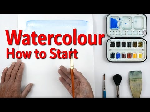 Watercolour Painting: Absolutely what You need to Know to get Started - PART 1