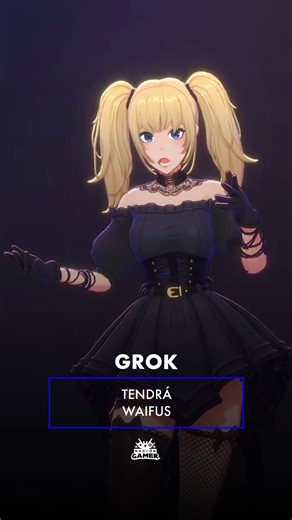 212K views · 6.6K reactions | #Grok tendrá #waifus #anime #Waifu #animegirl #IA #IAGenerativa #InteligenciaArtificial Vox: @rovertovartt | Nación Gamer | Facebook