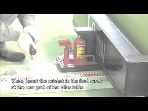 Toe-Lift Jacks with Slide Table