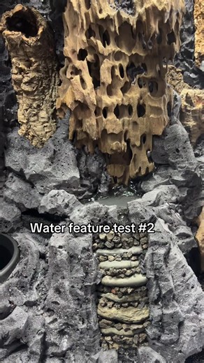 Perfeccionando la cascada en el vivarium