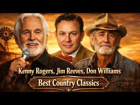 The Songs That Touched The World 🌍 Kenny Rogers, Jim Reeves, Don Williams | Best Country Classics