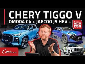 Coming to SA! Chery Tiggo V, Jaecoo J5 HEV and Omoda C4 + Dealercon 2026