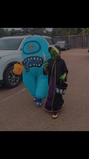 In a world… where bedtime is optional and snacks fuel space travel… two brothers suit up to defend the galaxy. 👽 Coming soon to a backyard near you — “ALIEN INVASION 🚀 Rated E for Everyone who still believes in imagination. #halloween