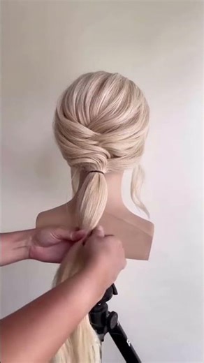 "Quick & Easy Ponytail Hairstyle | Simple Daily Hair Look"