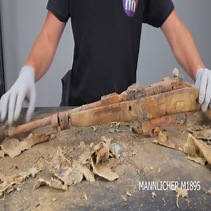 Rusty Old Mannlicher M1985 Rifle Restoration #restoration #restorationvideos #restore #diy #PerfectRestoration #asmr #asmrrestoration | Mouse Trap TV