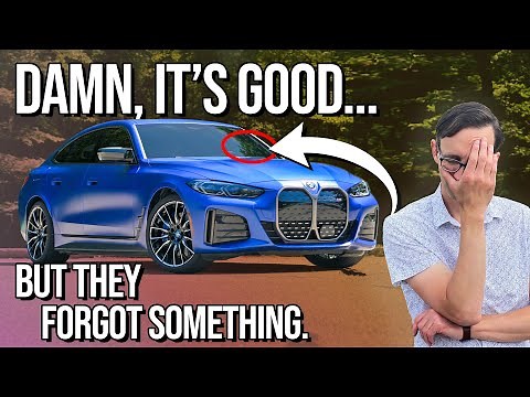 BMW i4 M50: Sports Sedan Stunner has ONE Big Flaw | Full EV Review