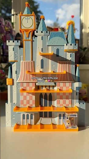 My new display Funko Bitty Pop Cinderella’s Castle❤️