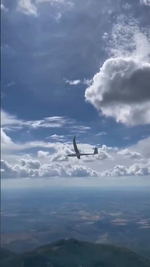 Arcus Glider Soaring Over Provence | Stunning Schempp-Hirth Flight Views