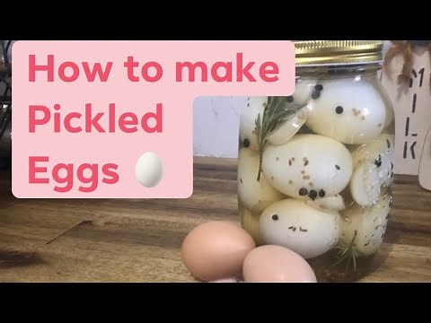 How to make Pickled Eggs!
