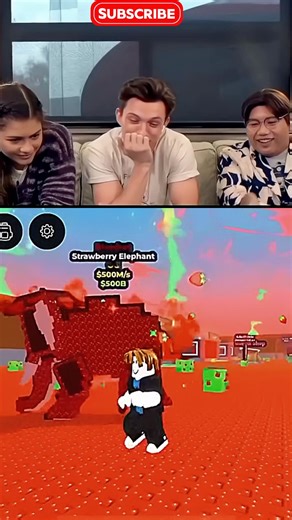 STEAL A BRAINROT REACTION PART 2 #roblox #funny #reaction #shorts #viral