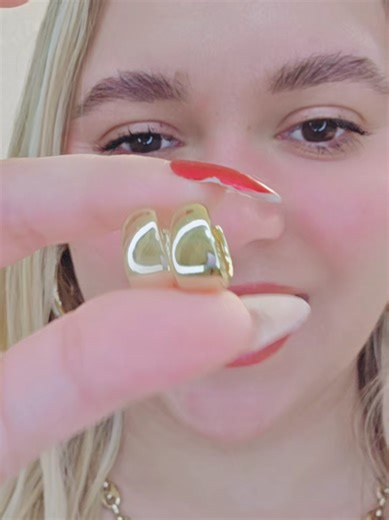 Aretes pequeños #joyeria #goldplated #orolaminado #aretes