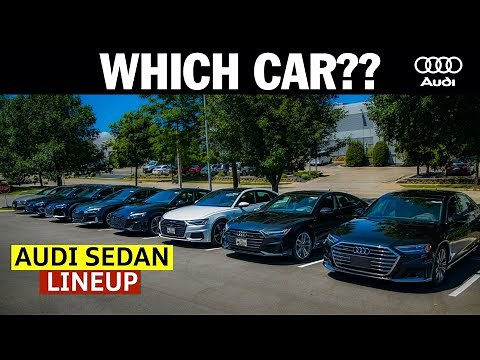 Which car is RIGHT FOR YOU?? | 2020 Audi Sedan Line-up