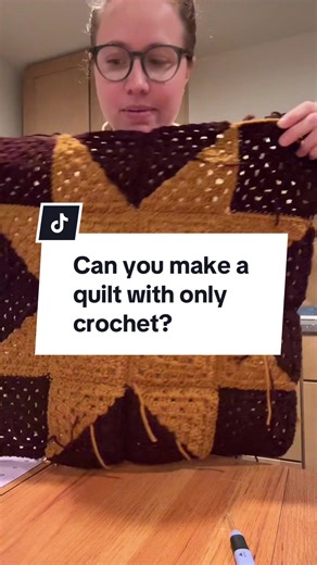 Replying to @rachellea123 the crochet granny square quilt update you’ve all been waiting for… #crochet #grannysquare #quilting #craftroom #wip