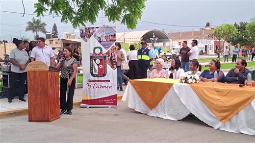 🗣 #EnVivoAhora - Palabras de la Consejera Regional de Ica, Lic. Aracelli Valentin quien participó de la Inauguración del Asfaltado de la carretera al centro poblado San Jose en el distrito de El Carmen. 👇 | Chincha En La Noticia