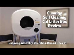 Cumrige Self Cleaning Cat Litter Box Review | Unboxing, Setup & Real Use Test #cat #cats #catlife