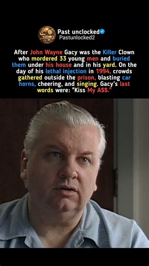 The Killer Clown’s Chilling End: John Wayne Gacy’s Final Words