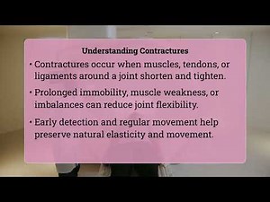 How To Monitor Joint Flexibility For Contractures?