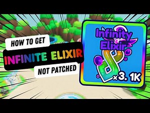 *OP* HOW TO GET INFINITE INFINITY ELIXIR IN ROBLOX BGSI