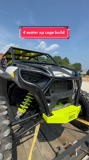 Custom 4 Seater RZR Cage and Bumper Build