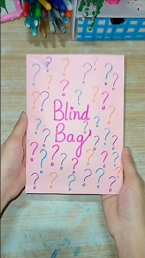 DIY BLIND BAG #diy #DIYBlindBag #BlindBag #MysteryBag #craft