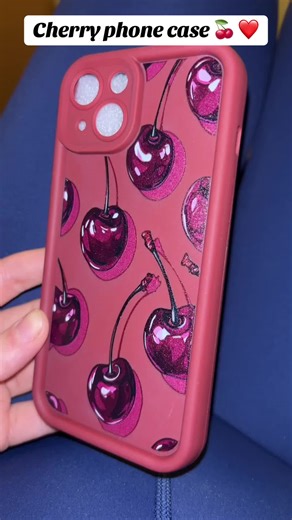 Cherry phone case 🍒 #foryoupage #cherryphonecase