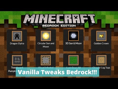 How To Get Vanilla Tweaks on Minecraft Bedrock Edition (Very Easy)