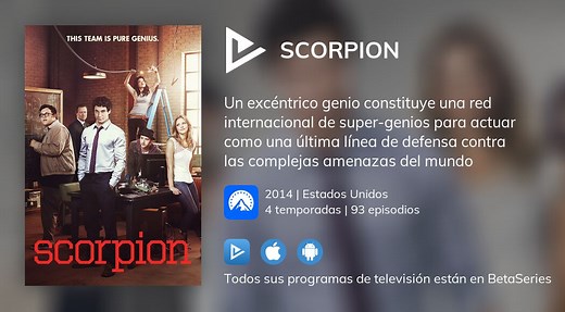 Ver Scorpion en streaming