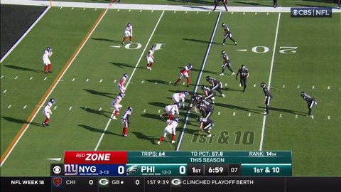 Giants vs. Eagles highlights Week 18