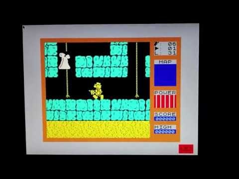 Raspberry Pi running the Fuse ZX Spectrum Emulator
