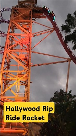 [4k]Hollywood Rip Ride Rocket at Universal Studios Florida #ripriderocket