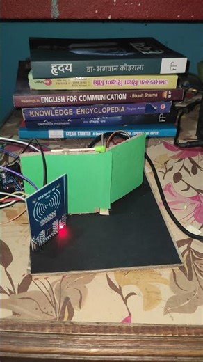 RFID door open and close mechanism #arduino #scienceproject #stem