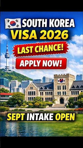 South Korea Just Made Student Visas Easier in 2026 #Korea #StudyAbroad #News