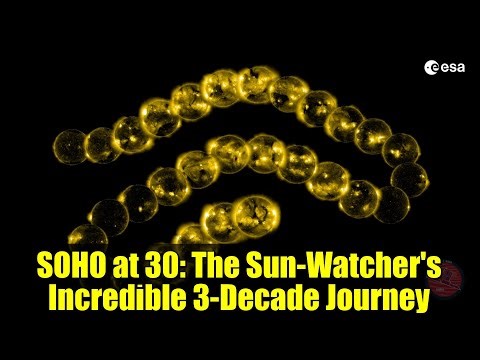 SOHO at 30: The Sun-Watcher's Incredible 3-Decade Journey