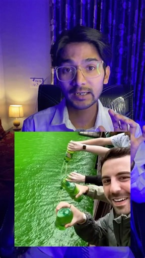 People Mix Mountain Dew🥤into the Chicago River which turns the river Green! #chicago #river #facts