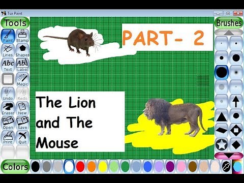 ( Making Story in Tux Paint - Scene : 2) Part : 2