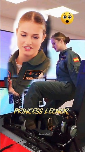 Princess Leonor Arrives at the Air Force Academy #PrincessLeonor #Spain #shorts