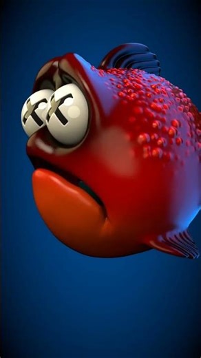 a fish eating another fish illusion